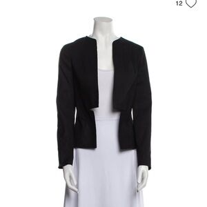 Derek Lam Black Blazer Fitted Suit Jacket